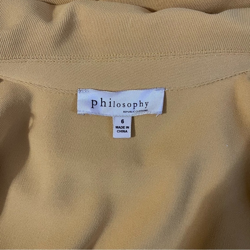 Philosophy Mustard Cardigan - Picture 6 of 7